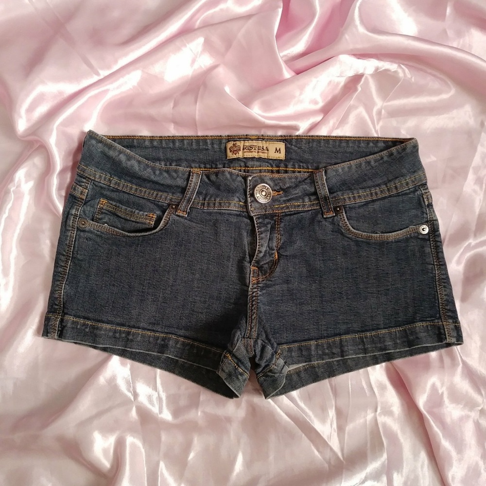 Blue Denim Shorts
